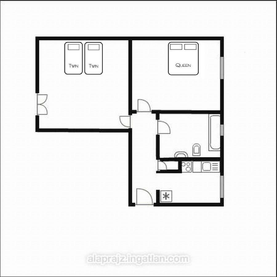 Smart Szallas Apartman Мішкольц Екстер'єр фото